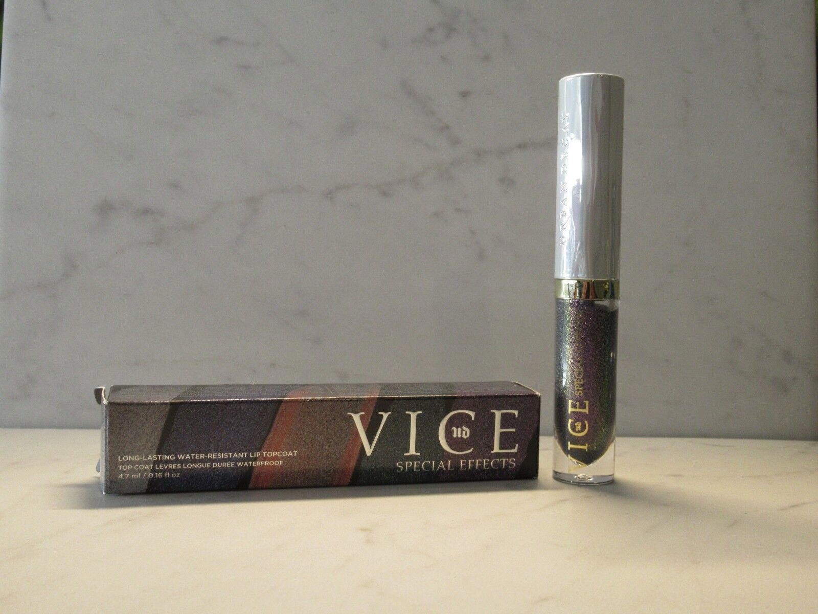 URBAN DECAY VICE LONG LASTING WATER RESISTANT LIP TOPCOAT REVERB 0.16 OZ.