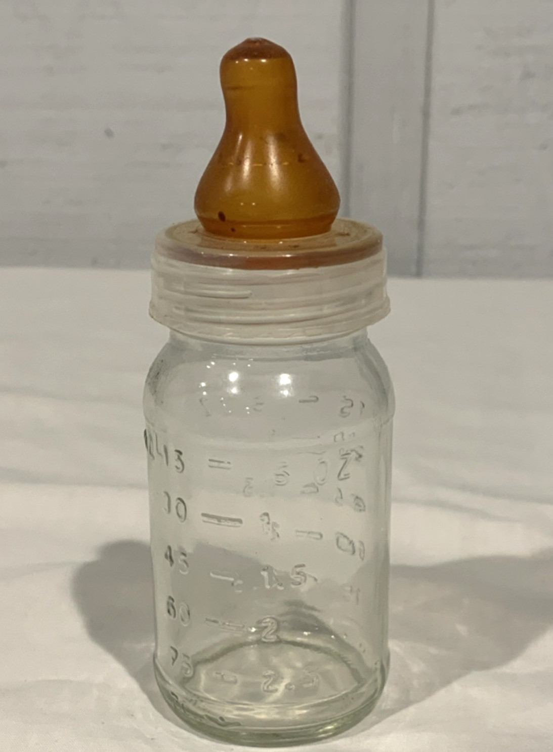Vintage 3oz Baby Bottle - No Markings