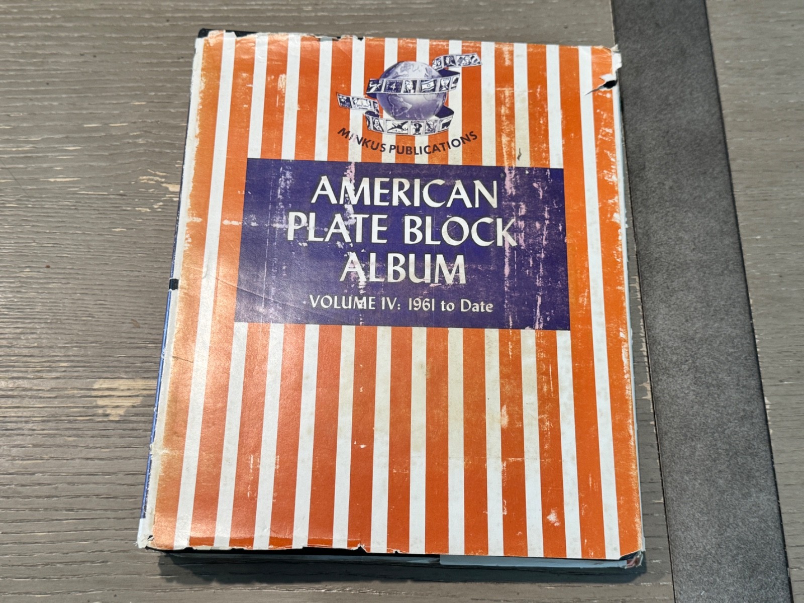 American Plate Block Album Volume IV 1961 - Date Minkus