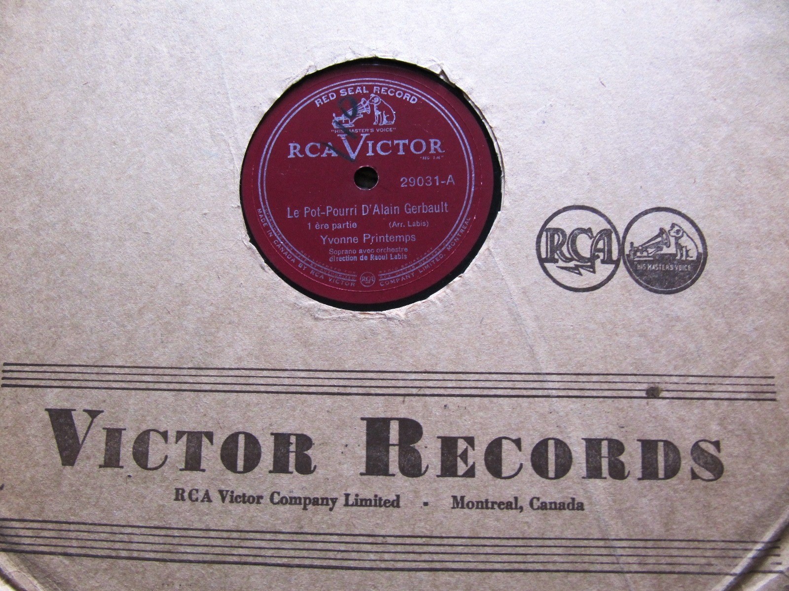 1928 YVONNE PRINTEMPS Pot Pourri de ALAIN GERBAULT French World Explorer 29031