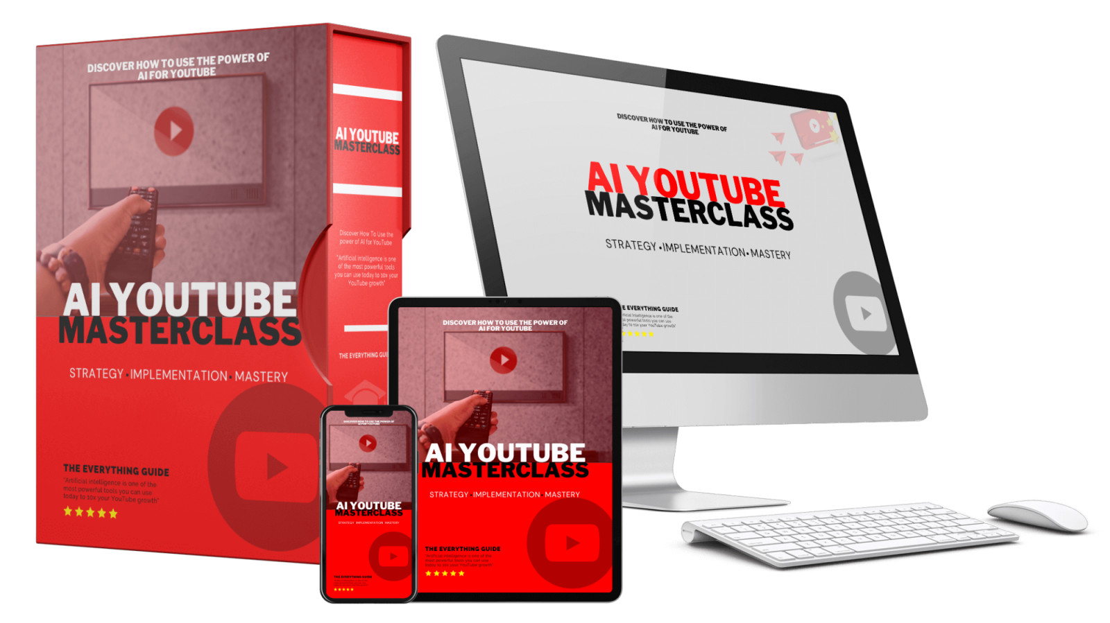 Discover How You Use AI to Increase Your YouTube Growth by 10X; Be AI Master (CD