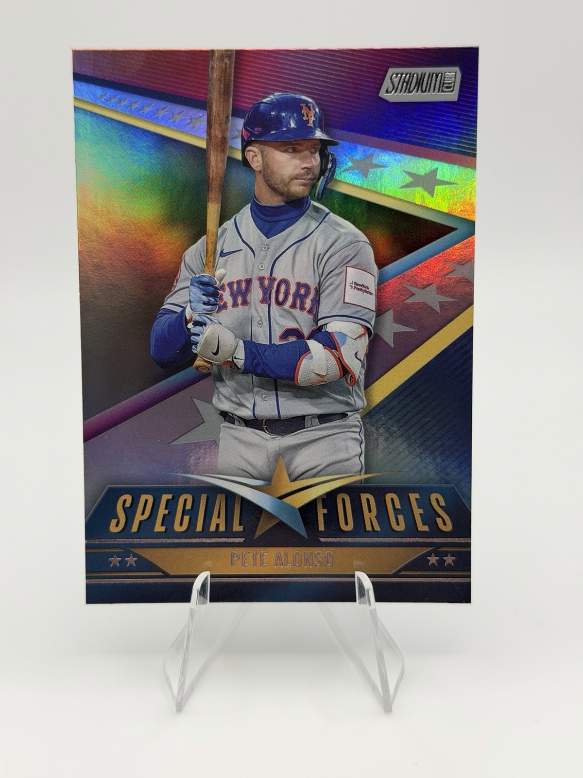 2024 Topps Stadium Club Pete Alonso Special Forces Insert #SF-16 New York Mets