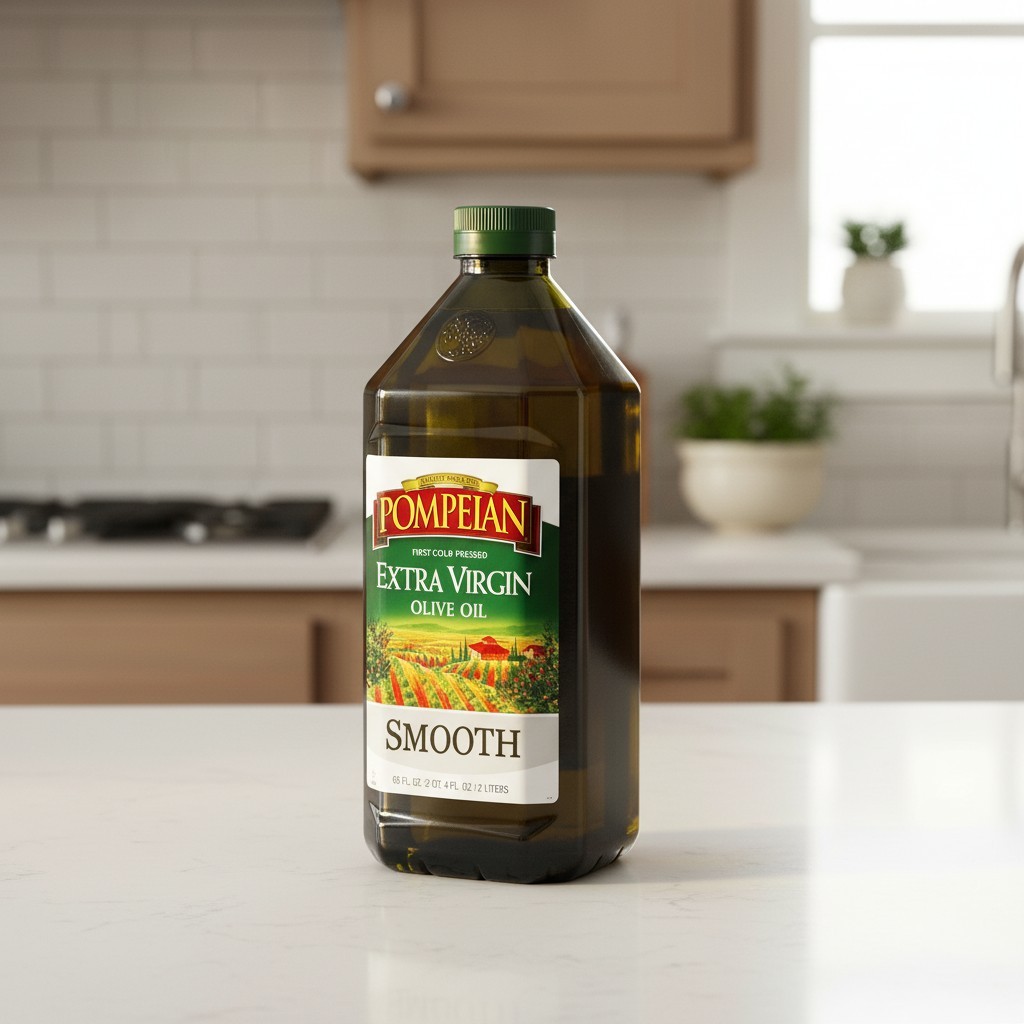 Gourmet Smooth Extra Virgin Olive Oil - 68 Fl Oz, Gluten Free & Kosher Assurance