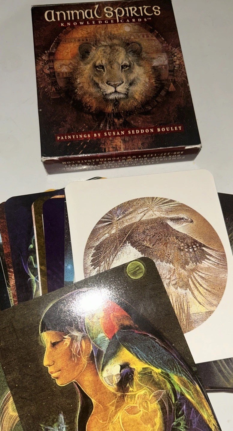 Animal Spirits Knowledge Cards Susan Seddon Boulet MISSING 5 CARDS