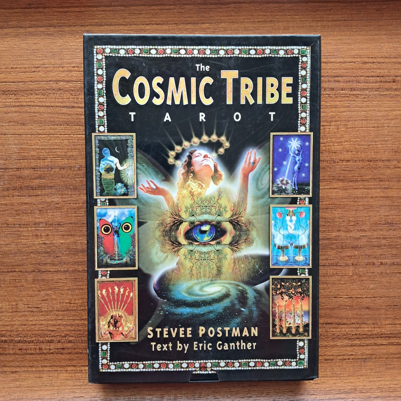The Cosmic Tribe Tarot Boxed Set Stevee Postman 1998 1st Edition OOP Technopagan