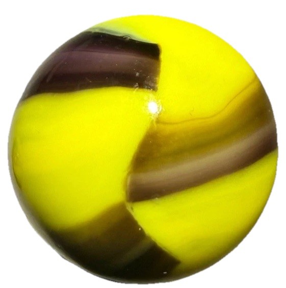 Vintage Marble King Bee Marble 5/8”