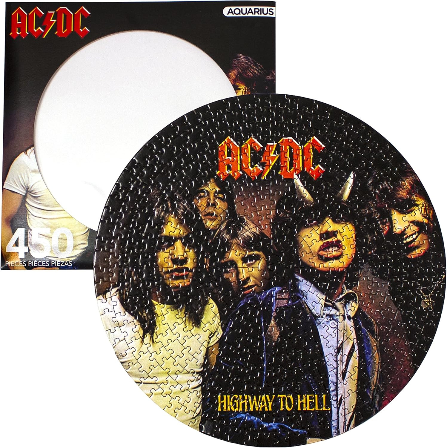AC/DC Highway to Hell 450 Pc Picture Disc Puzzle