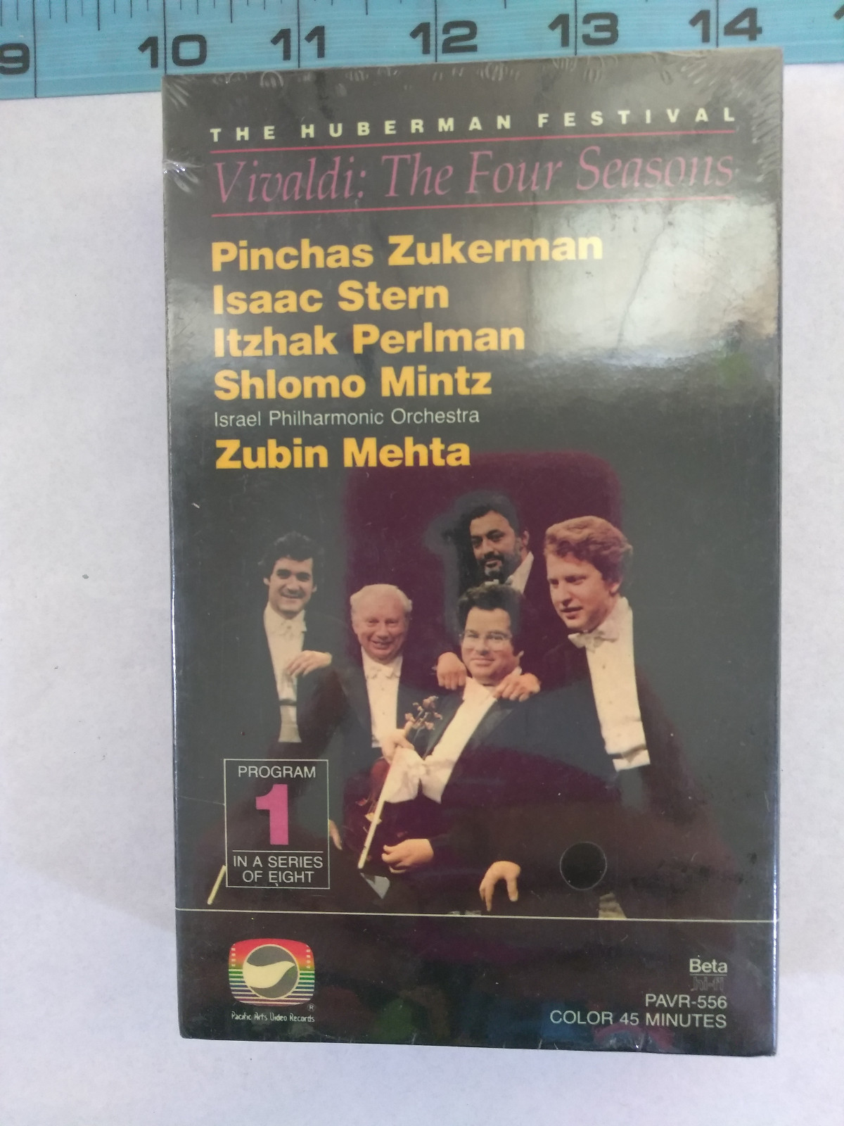 The Huberman Festival 1 - Vivaldi: The Four Seasons (2000) BETAMAX BETA Sealed