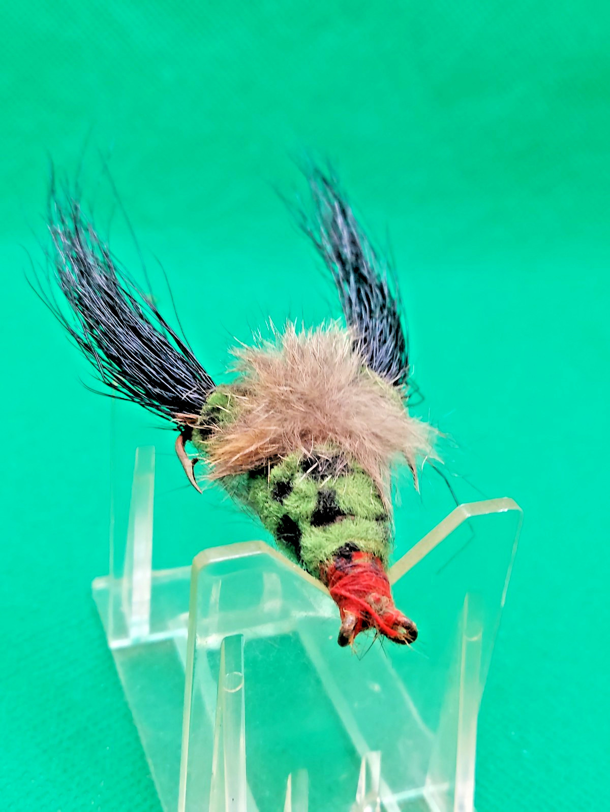 vintage fishing flies, kinda looks like frog, for Trout or bass.