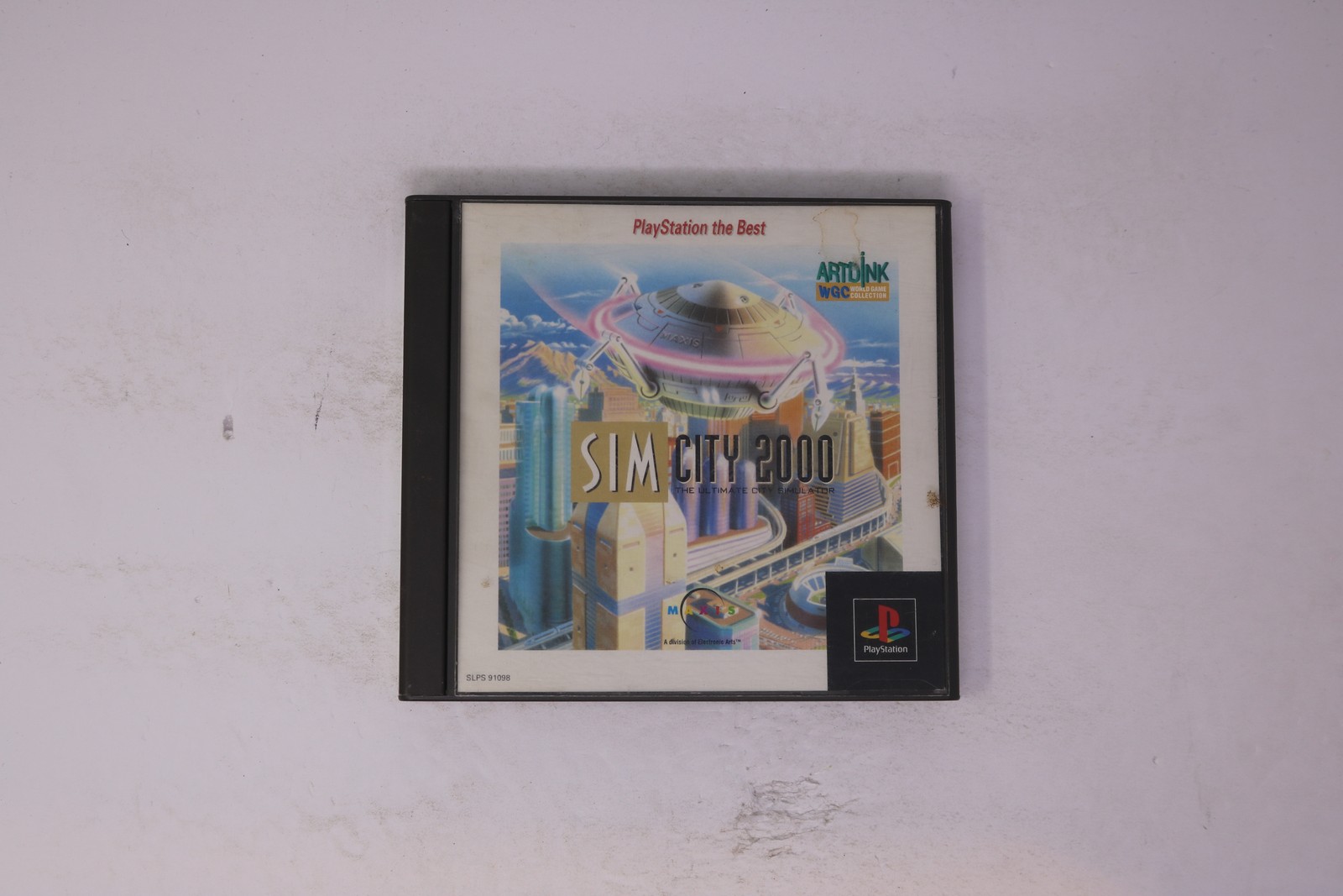 SimCity 2000 PlayStation PS1 Japan SLPS-91098 JPN