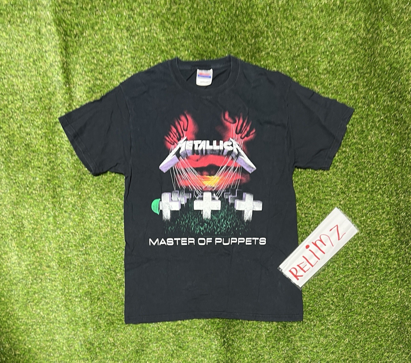 Metallica Master Of Puppets T-Shirt 2007 Concert Heavy Metal Rock Tee L