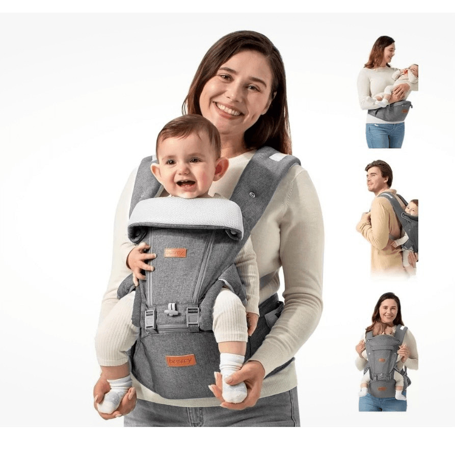 besrey Baby Carrier with Hip Seat, Dad Infant Carrier BR-DE001