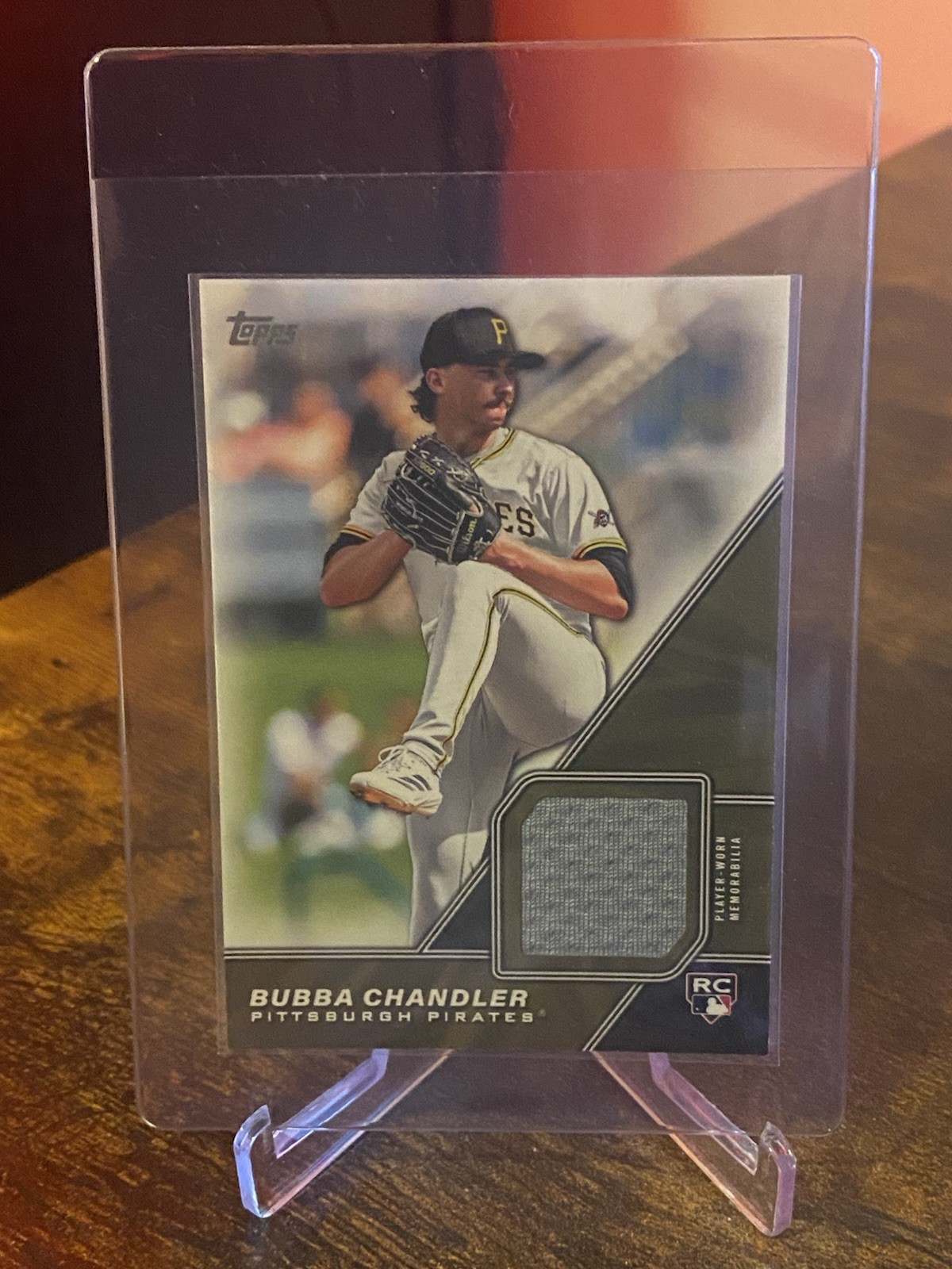 2026 Topps Series 1 - Bubba Chandler #MLM-BC - Relic RC - Pittsburgh Pirates