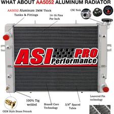 2ROW RADIATOR fit TOYOTA FORKLIFT L6 4.3L AT 16410U335071,16410U336071 1990-2011