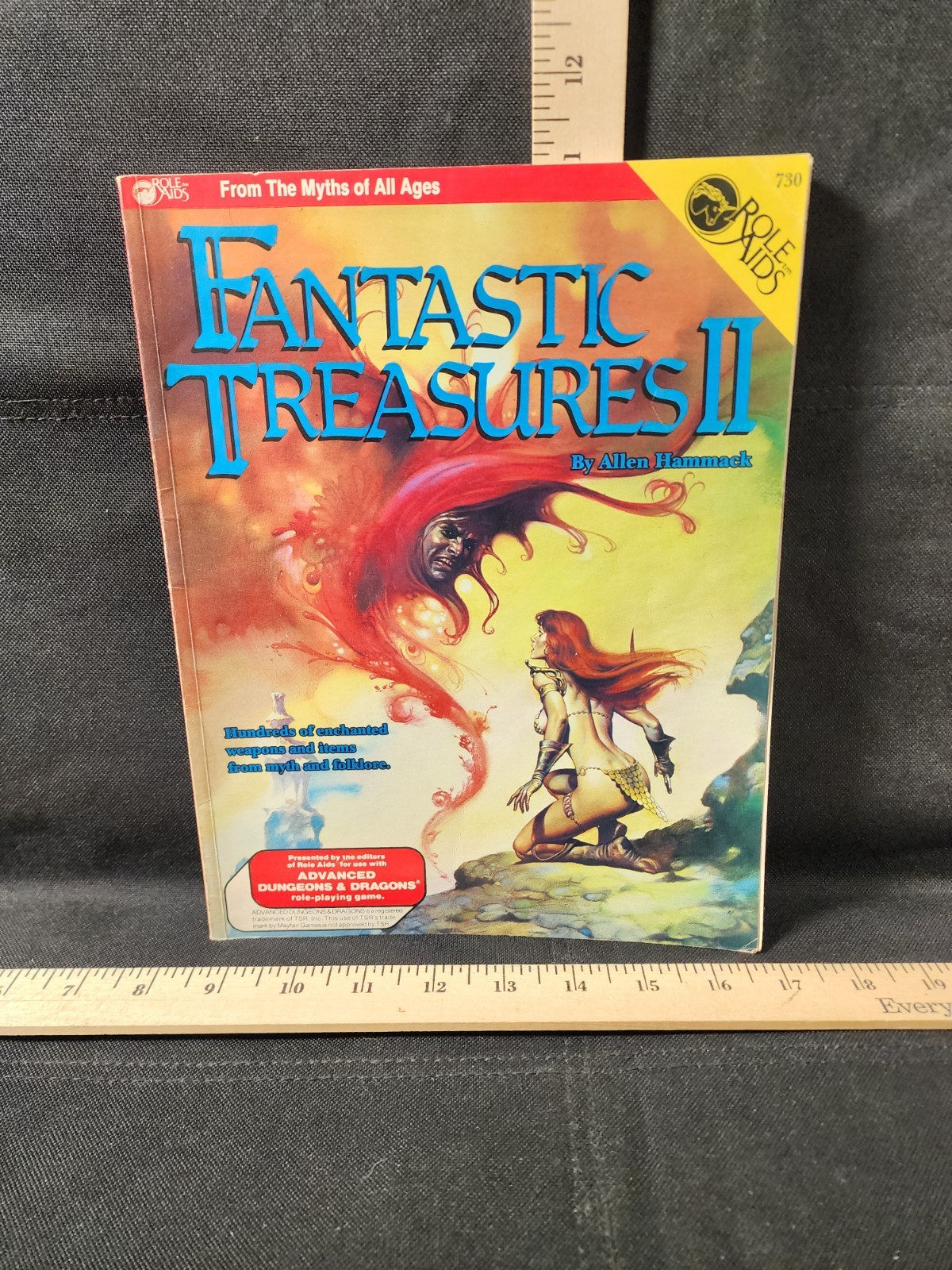 RoleAids Fantastic Treasures II For (Mayfair Games) Used Great Shape