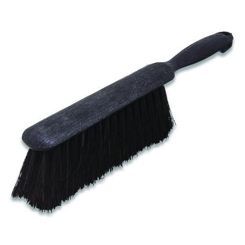 Carlisle Counter/Radiator Black Horsehair Bristles 8" Brush, 5" Handle, 2/Pack