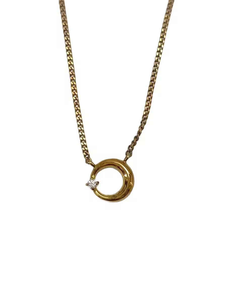 Jouete Necklace Sv925 40Cm Gld With Top Ladies M1n43