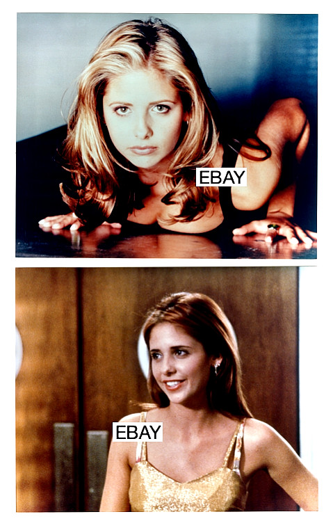 SALE: SARAH MICHELLE GELLER TV PROMO PHOTOS #1 BUFFY THE VAMPIRE SLAYER