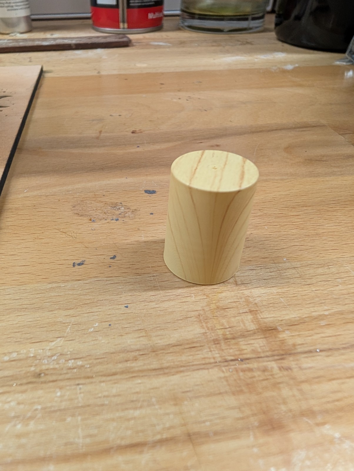 Lot Of 95 Plastic Bamboo Look Caps For 10ml Roller Bottles