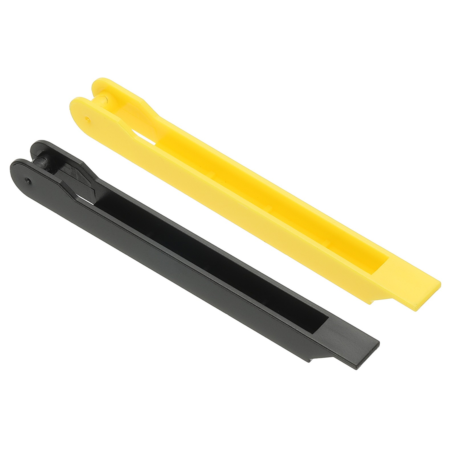 Copper Foil Hand Foiler, 2 Pcs Stained Glass Copper Foil Tool, Black/Yellow