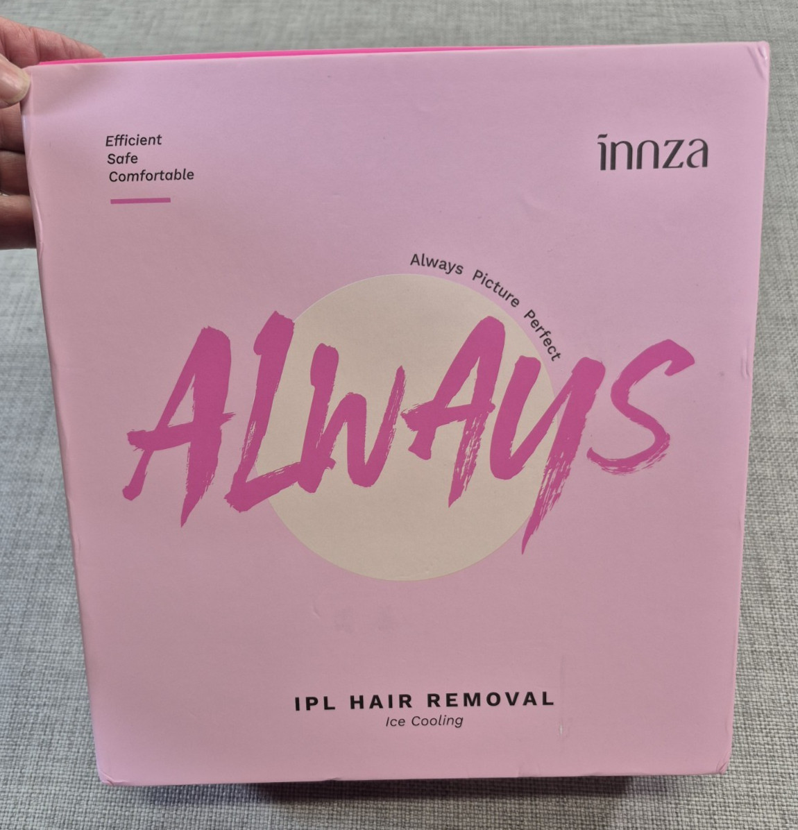 INNZA Laser Hair Removal with Ice Cooling Care Function for Women IPL JD-TM012