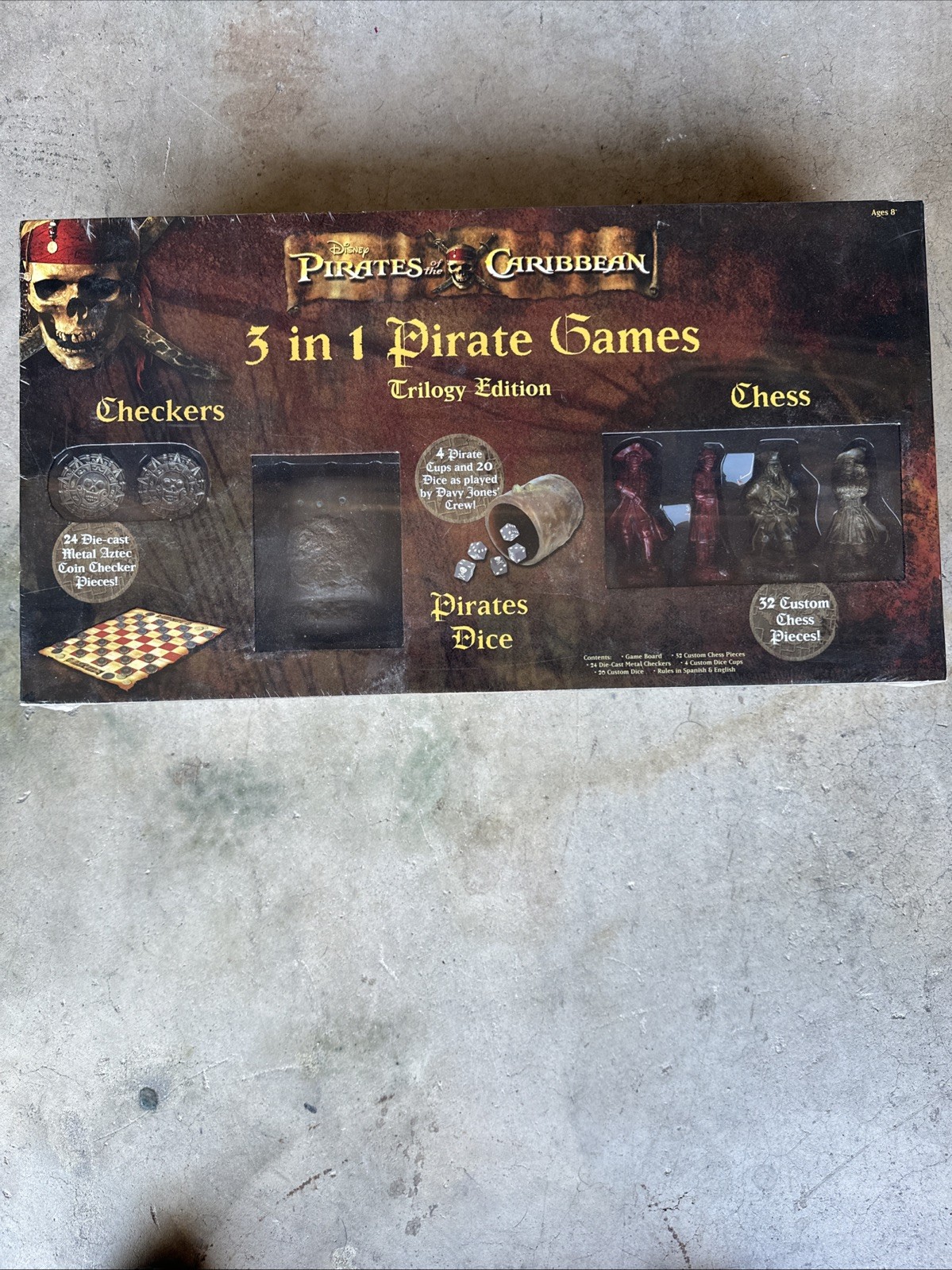 Disney Pirates of the Caribbean 3 in 1 Pirate Games Trilogy Edition 2007 New.
