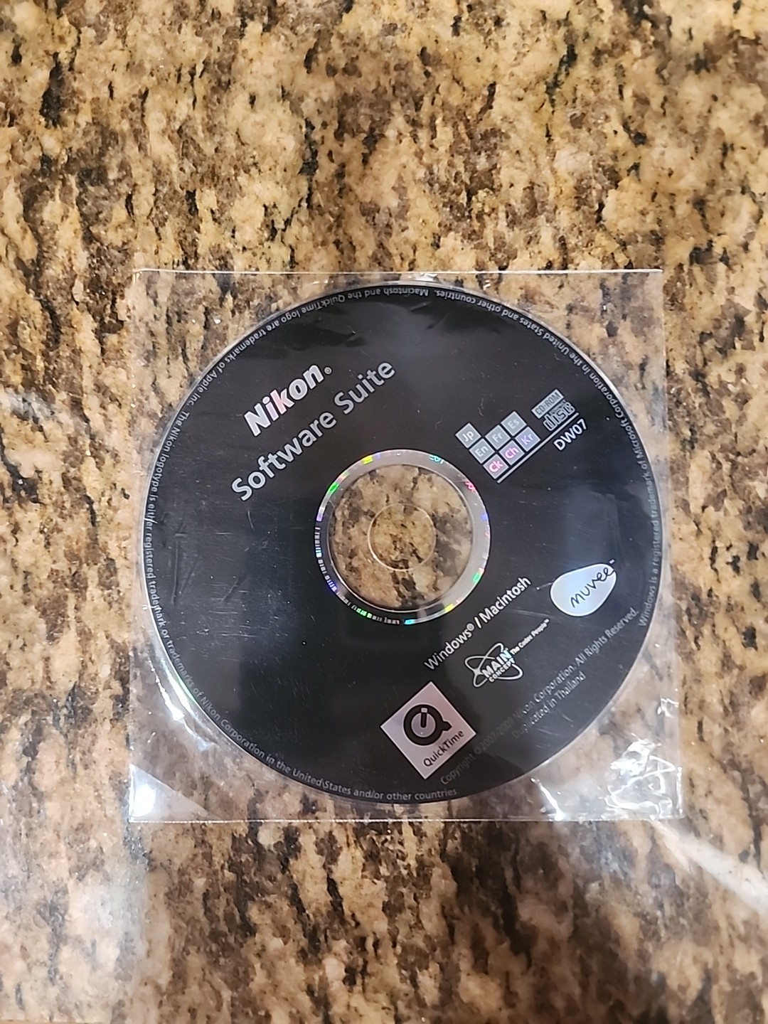 OEM Nikon Software Suite For Coolpix Cameras CD DW07~Windows / Mac Multi Lingual