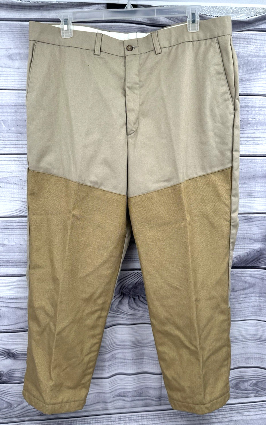 CABELA'S UPLAND BRUSH HUNTING PANTS - KHAKI TAN - MEN'S SIZE 40 X 27