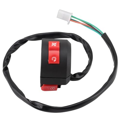  7/8" 22mm Handlebar Right Side Start Switch Assembly Right Female Plug