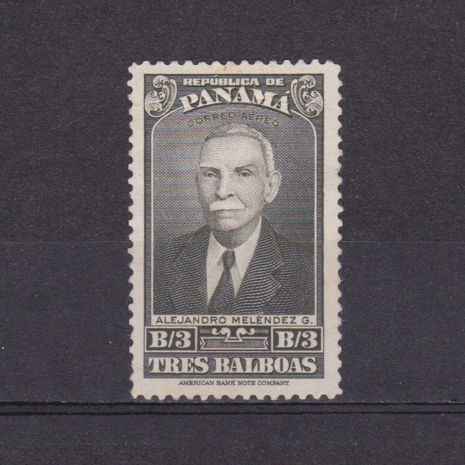 PANAMA 1940, Sc #C80, Alejandro Melendez, NG