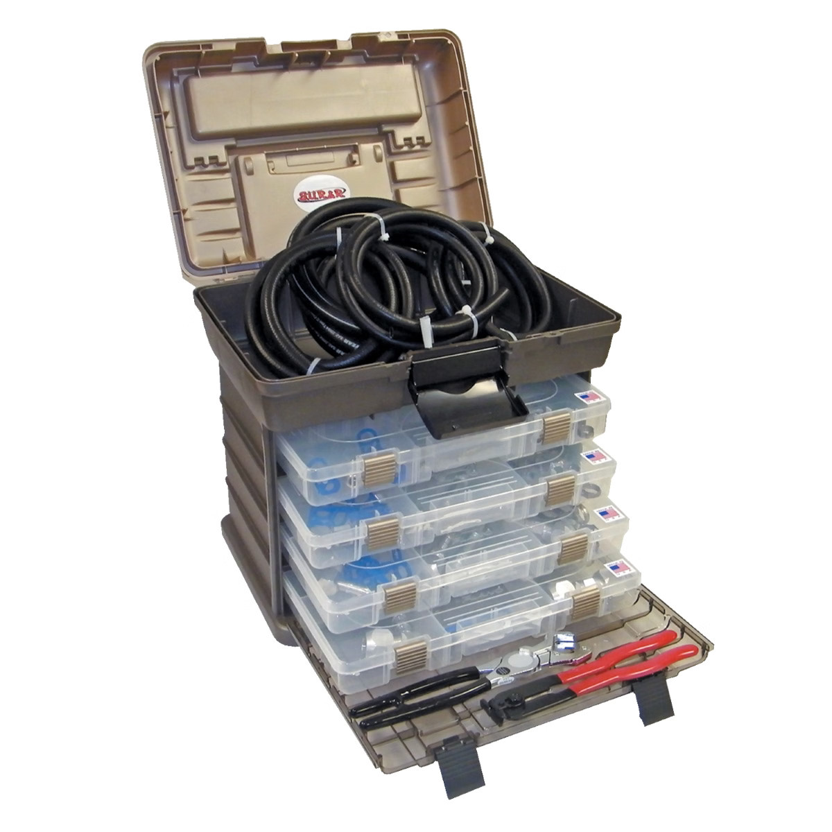 S.U.R.&R. Deluxe A/C Line Repair Kit - 47 Pieces plus 20 feet Hose