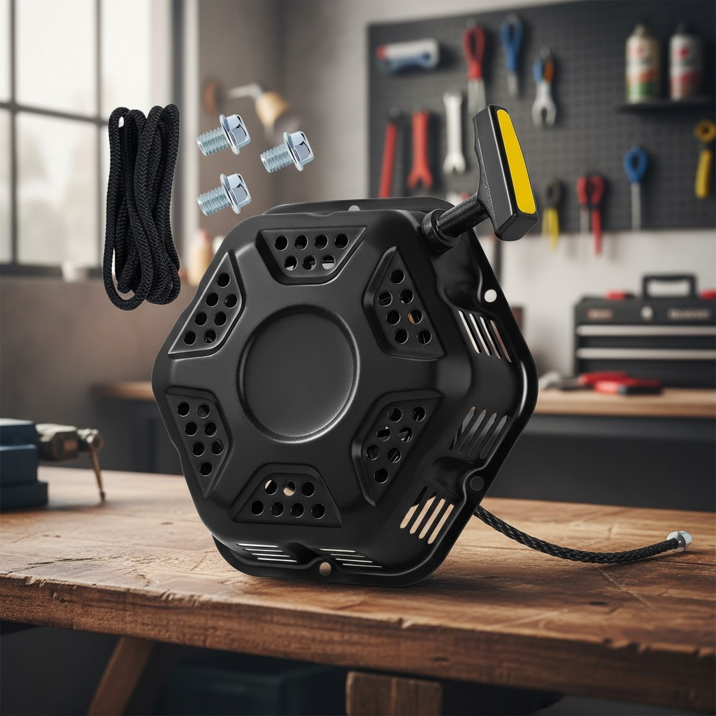 Champion Pull Start Assembly for 196cc to 224cc Engines - Durable & Reliable