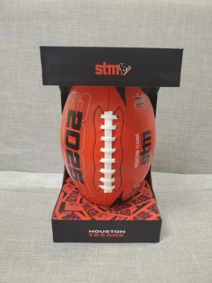 Houston Texans 2025 Season Ticket Holder Commemorative Football STM Gift NEW