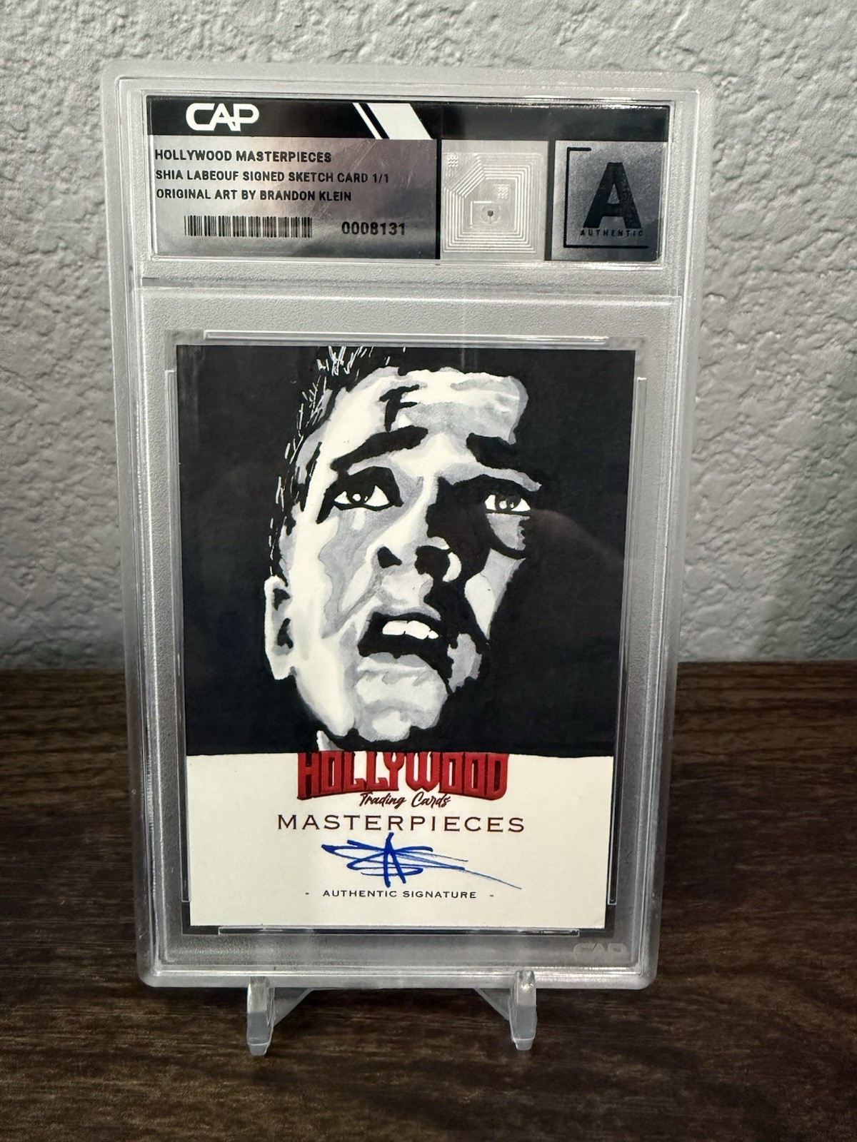 2025 Hollywood Masterpieces Trading Cards Shia Labeouf Transforms Auto Signed