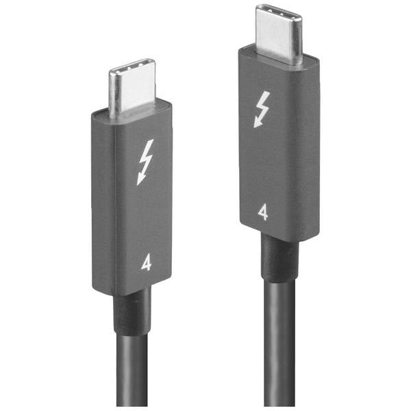 LINDY 31121 Thunderbolt™ Thunderbolt™ 4 Thunderbolt™ Plug (USB-C®) 2.00m Cable