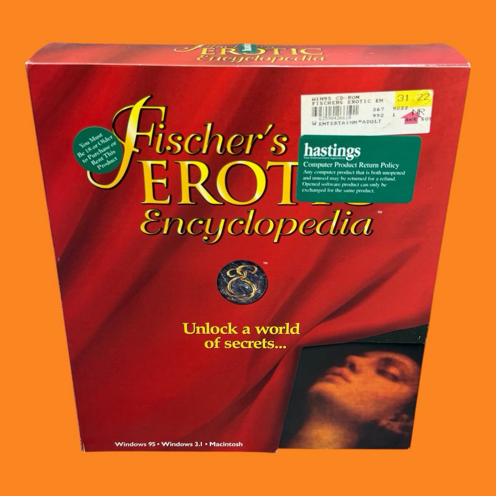Fishers Erotic Encyclopedia PC IBM Windows 95 Big Box PC (NEW Or USED???) CD-ROM