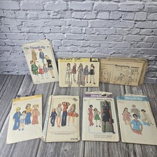 Vintage Youth Sewing Pattern Lot