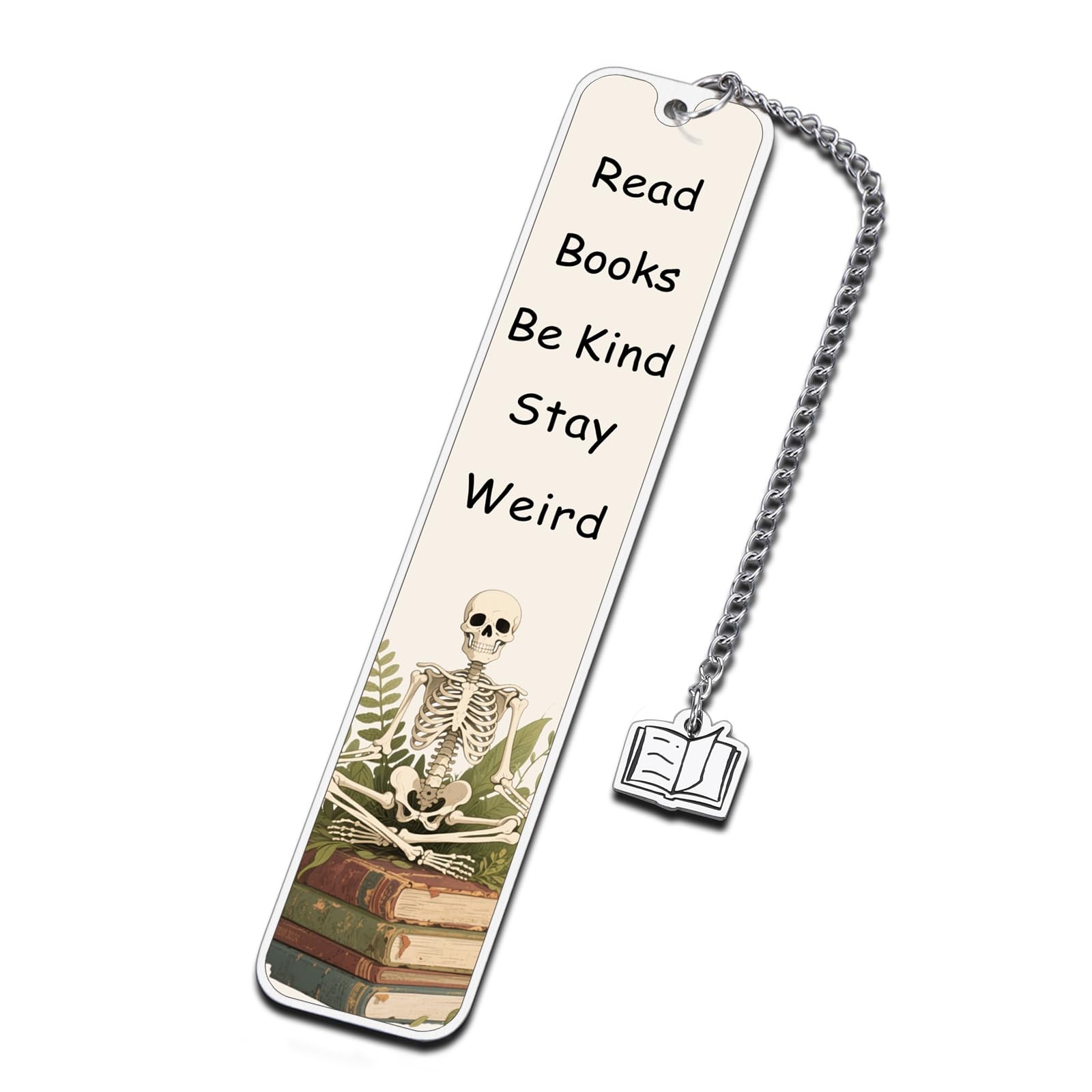Funny Gothic Bookmarks for Book Lovers Gifts Her Him Christmas Black 
