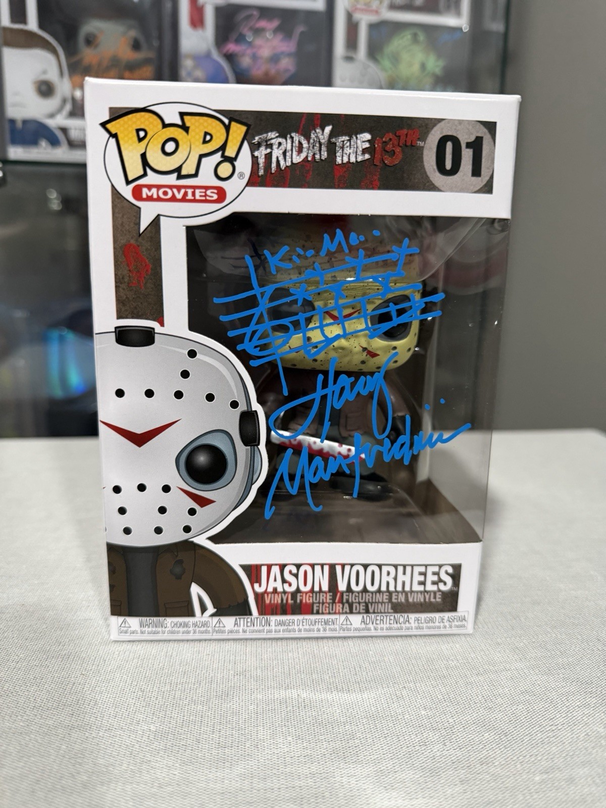 Harry Manfredini  HORROR Autographed Friday the 13th Jason Voorhees Funko Pop