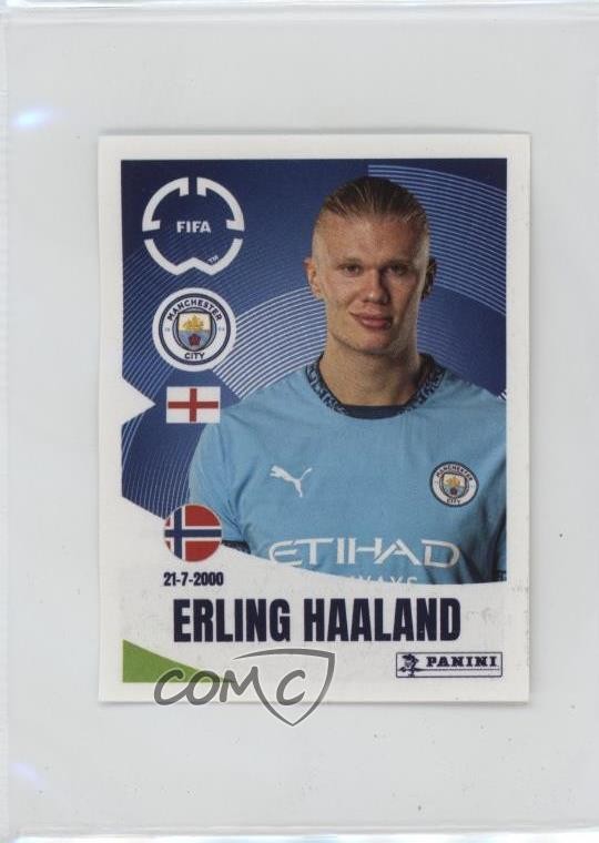 2025 Panini FIFA Club World Cup Album Stickers Erling Haaland #420 0xu0