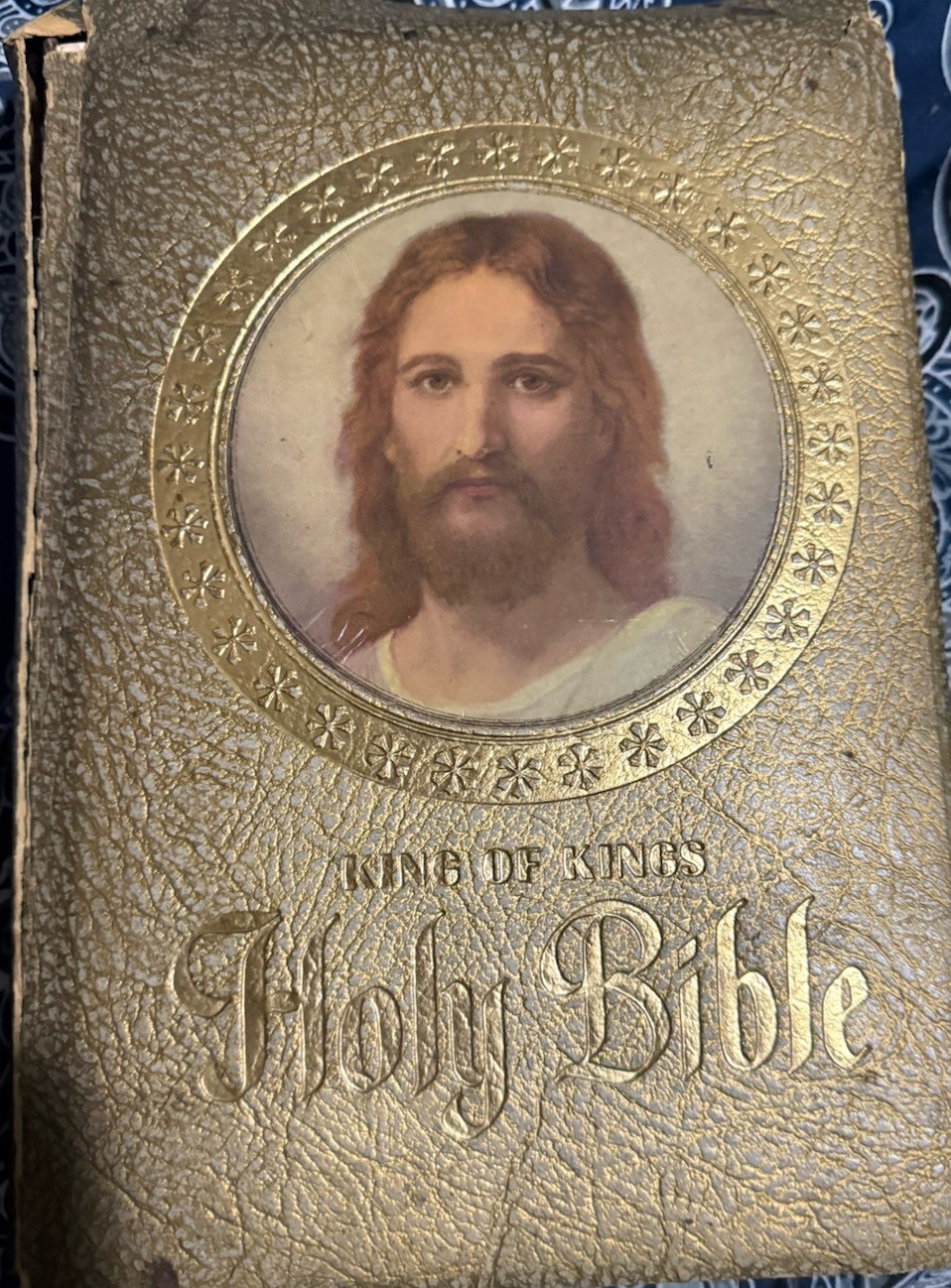 Vintage 67 Year Old Antique Bible Old Testament Holy Bible
