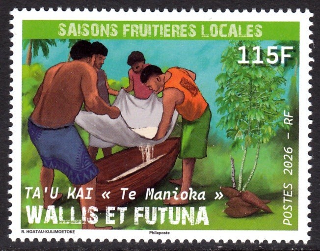 WALLIS & FUTUNA 2026 NATURE LOCAL FRUITS