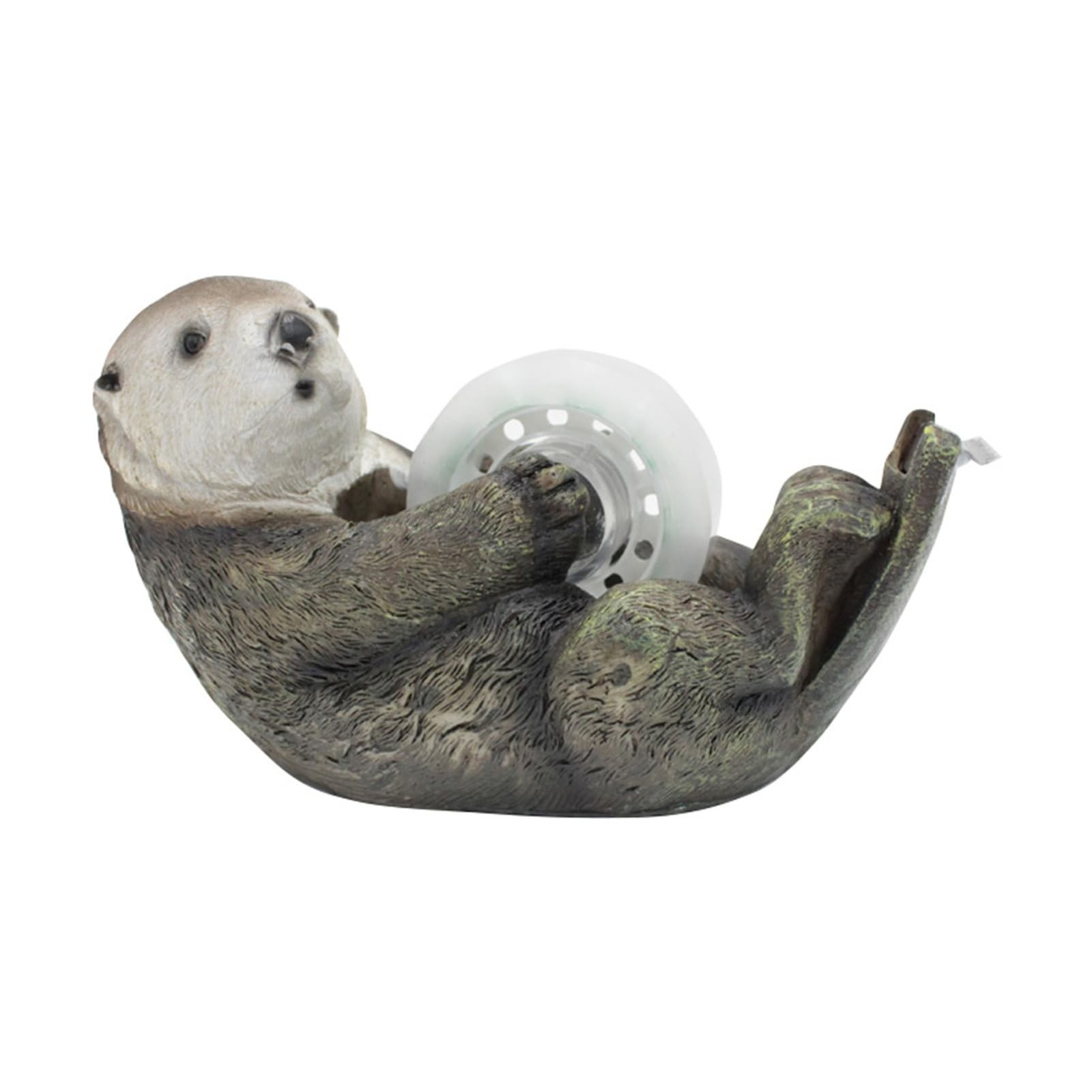 Otter Tape Dispenser | Adhesive Roll Holder | Tape Cutter | Cute Stationery S...