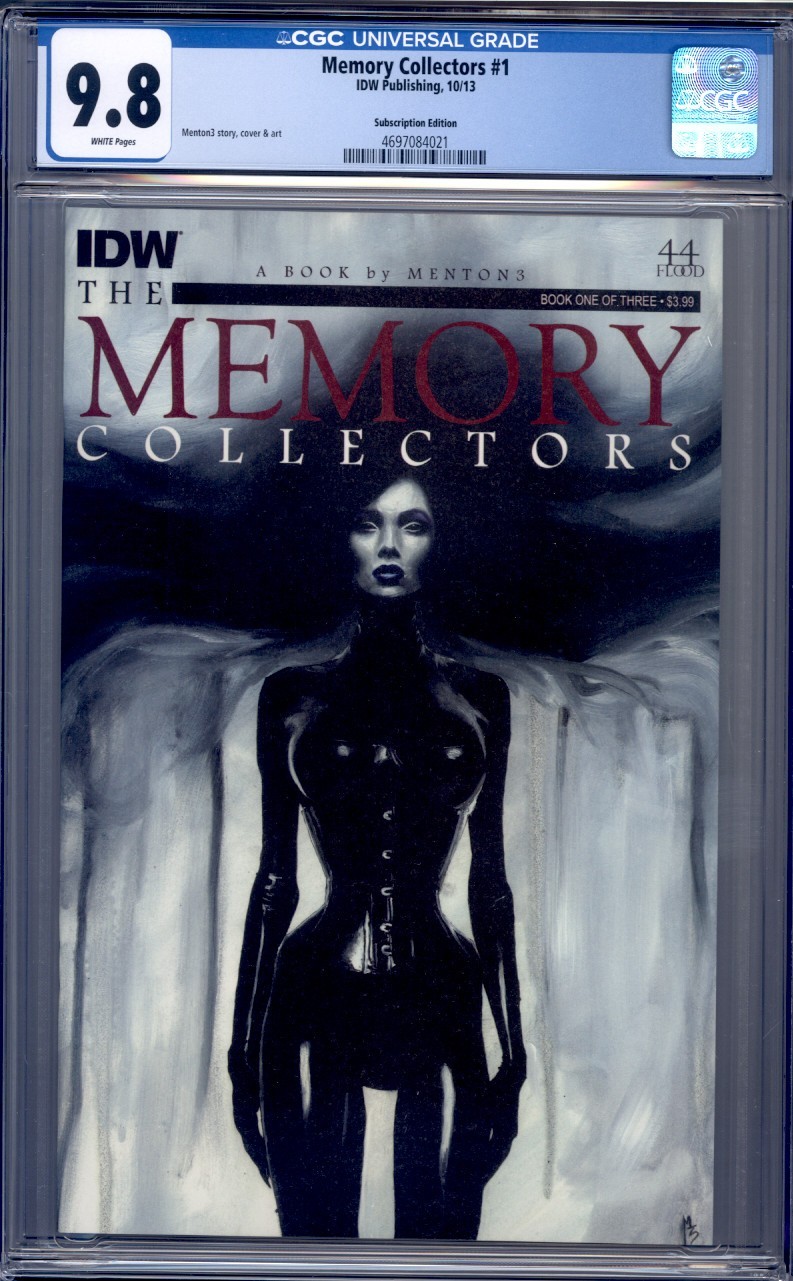 Memory Collectors #1 Subscription Edition CGC 9.8 IDW Comics 2013 1st Print