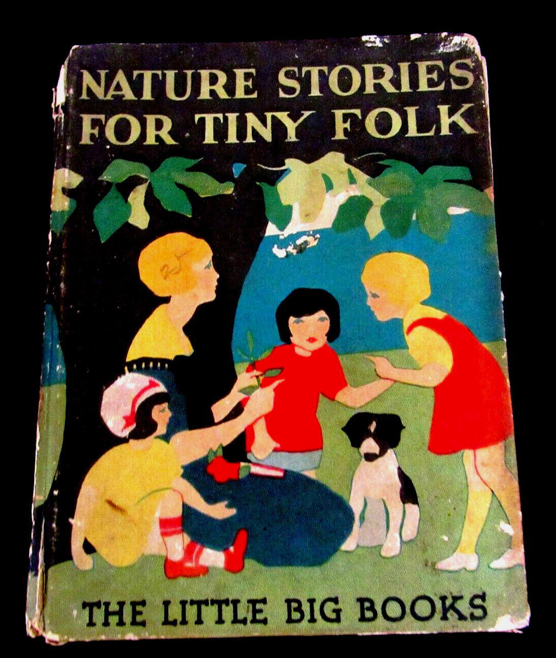 1928 FIRST EDITION Illustrated  "NATURE STORIES FOR TINY FOLK"  Hard Cover
