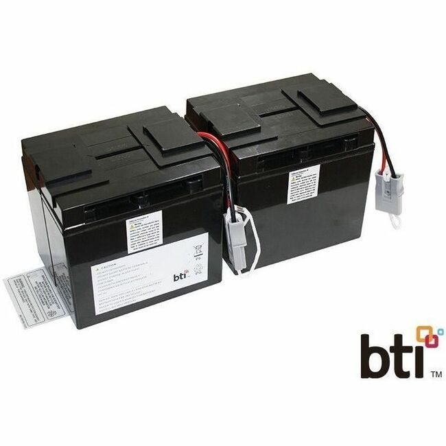 BTI RBC55-SLA55-TAA 12V 4-CELL LEAD ACID UPS BATTERY REPLACES RBC55
