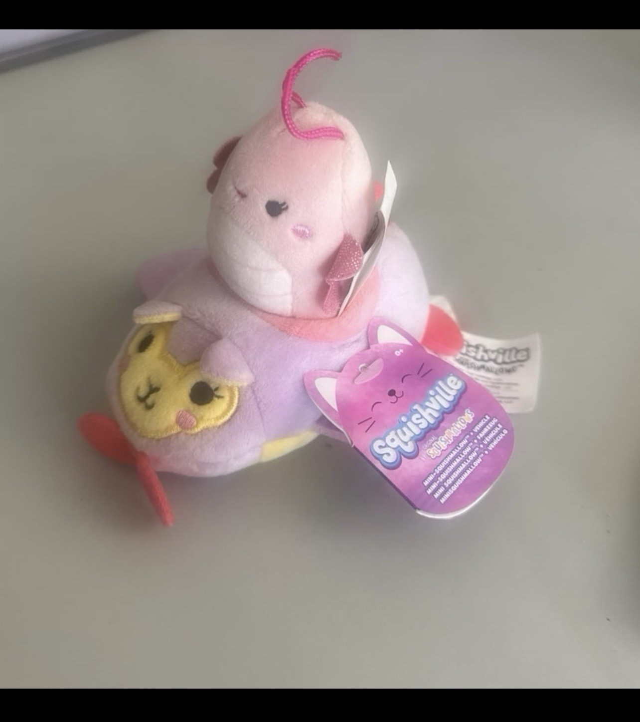 NWT Squishville Mini-Squishmallow Plush and Vehicle Set