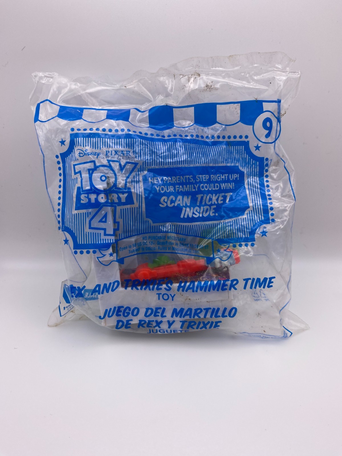 McDonald's Happy Meal Toy: Toy Story 4 Rex and Trixie's Hammer Time Disney Pixar
