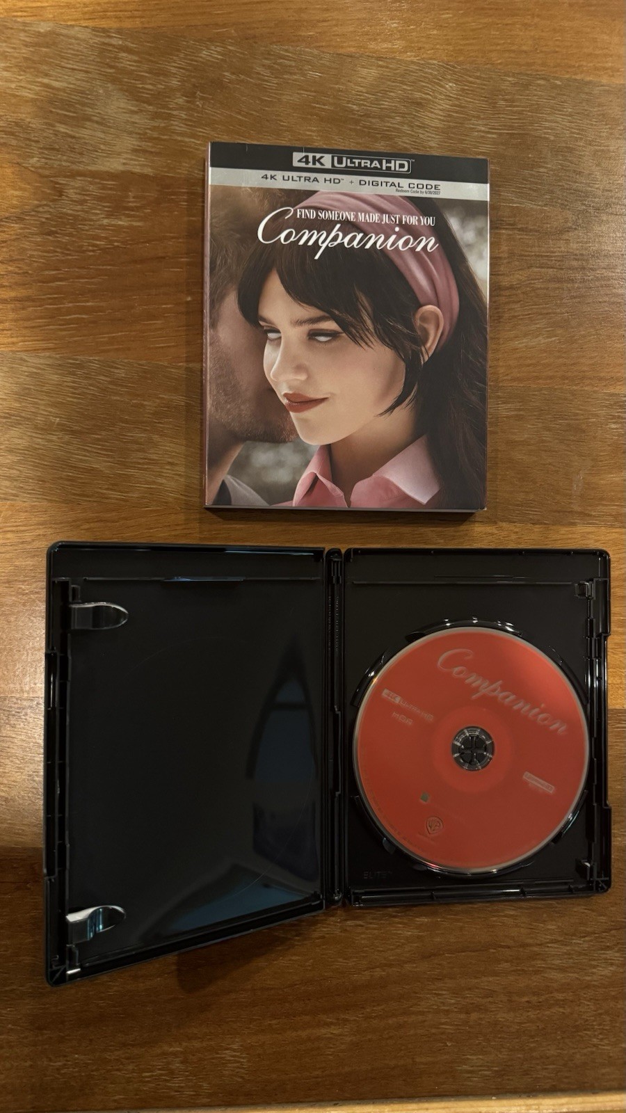 Companion 4K Blu-ray - No Digital - Like New