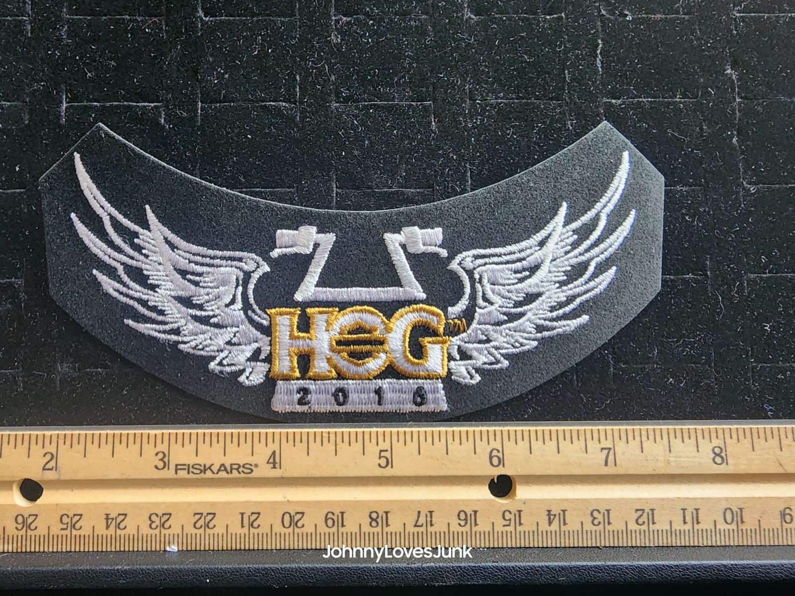 Harley-Davidson Owners Group 2010 Rocker Patch New Embroidered Vest/Jacket 